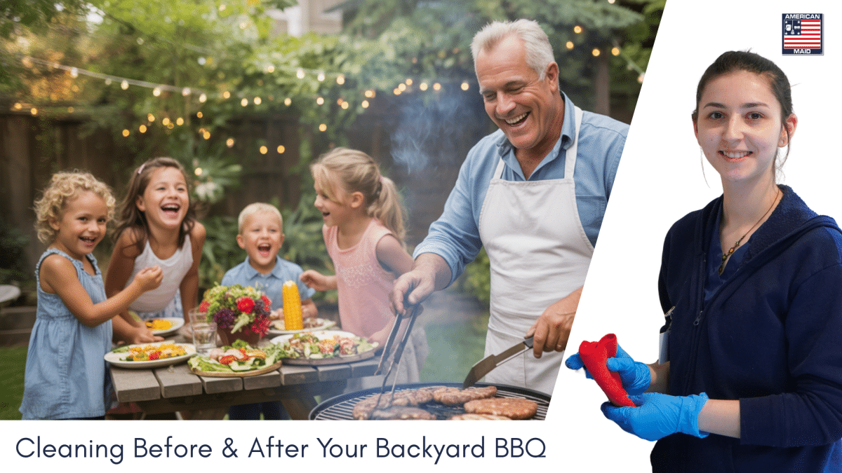 Cleaning Before & After Your Backyard BBQ