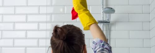 What is the best thing to clean bathrooms with