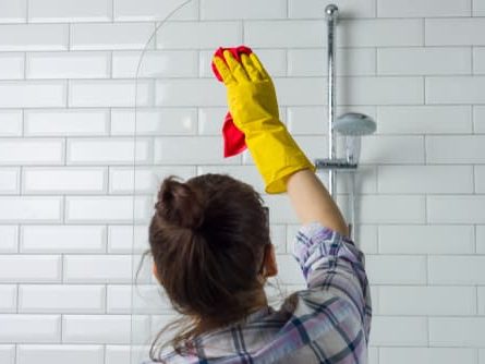 What is the best thing to clean bathrooms with