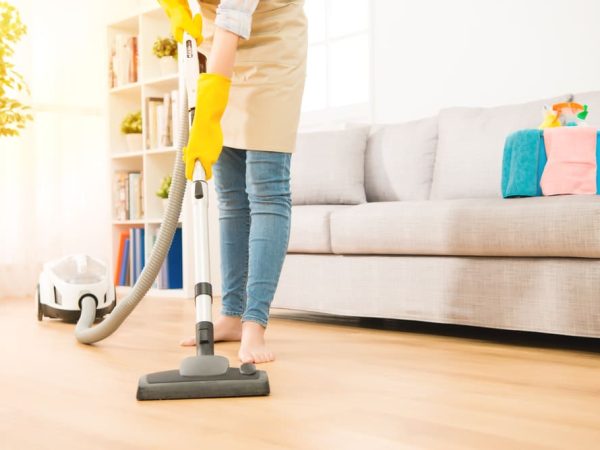 What is the best way to clean a living room